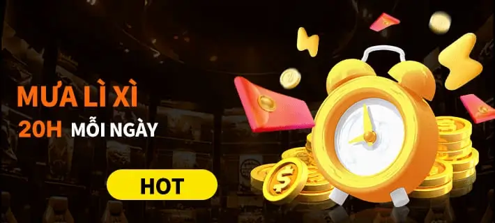 888now999 phát thưởng lì xì vào 20h hàng ngày